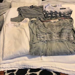 4 tops TORRID,FOREVER21,& 2 more tops